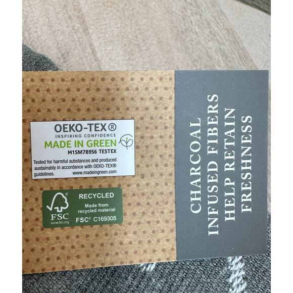 Halloween Ghosts Cupcakes & Cashmere Ghost Kitchen Towel Set White On Gray New - Picture 5 of 12